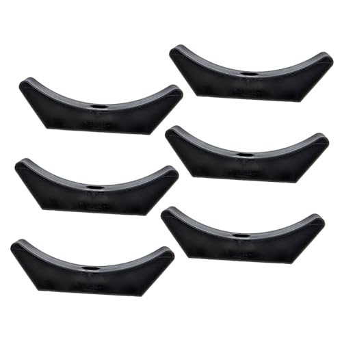 Totority 6pcs Dumbbell Rack Hollowed Weight Stand for Dumbbells Lightweight Engineering Holder Sturdy Design for Home Gym Strength Training Prevents Rolling and Floor Scratches