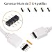 REDTRON Conector de tira LED,Conector LED RGB de 10mm que incluye 10x...