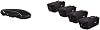 Thule Motion 3 L Roof Box with GoPack Duffel Set Bundle