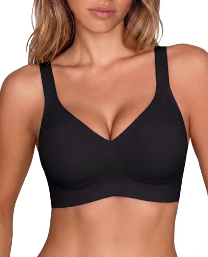 Image of Avidlove Wireless Bra for Women Seamless Push Up Full Coverage Bra Comfort Bralette Support Everyday Bra