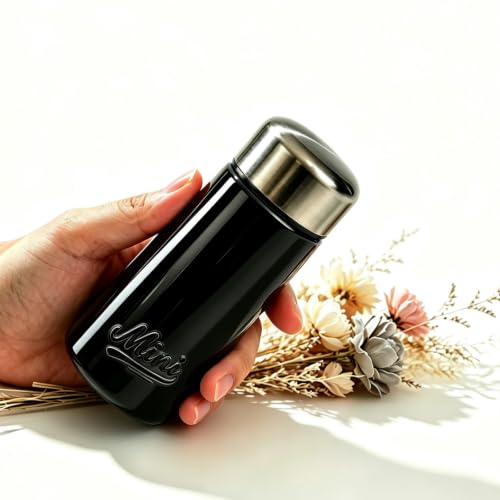 OZXUJCV Mini2 Mini Termo Aislado de Acero Inoxidable, Pequeña Botella 5oz miniatura 5