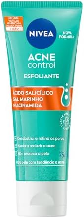 NIVEA Esfoliante Facial Acne Control 75ml - Controla a oleosidade...