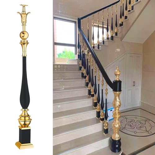 Poteaux de balustrade d'escalier d'intérieur pour rampe instable