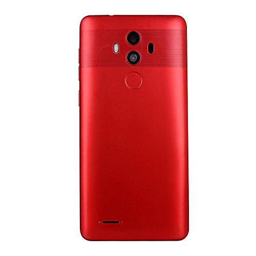 New Unlocked Smartphone - 5.0'' Android Quad-Core 512MB RAM+4G 3G Cellphone Dual Camera/SIM HD Display Mobile Phone (Red, 5.0 inches)