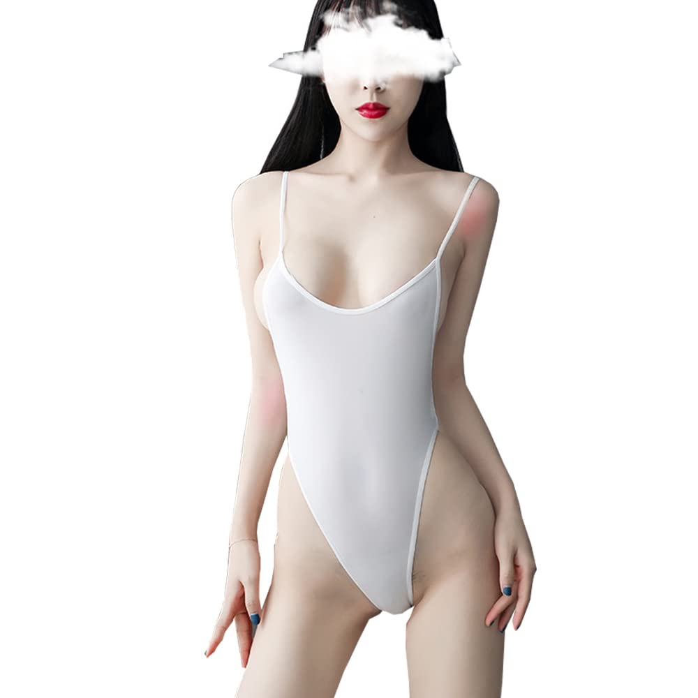 Amazon.co.jp: セクシー 極薄 穴開き 超ハイレグレオタード スク水 誘惑 過激 セクシー ランジェリー 濡れ透け コスプレ 透ける 下着  スクール水着 Tバック ニーハイ ホワイト : ドラッグストア