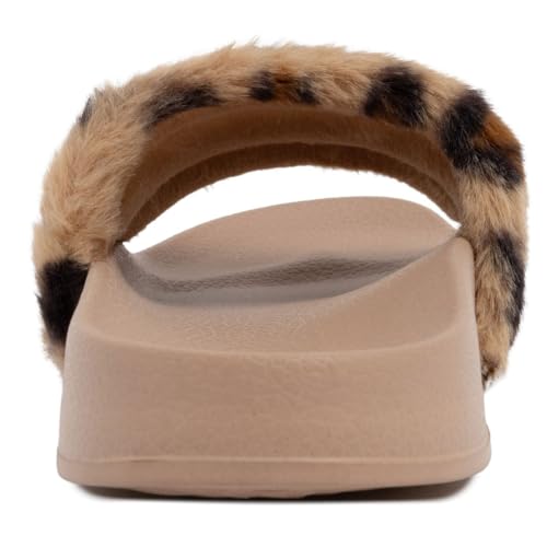 Image of Juicy Couture Slide Sandals, Beach Flats for Women, Summer Shoes