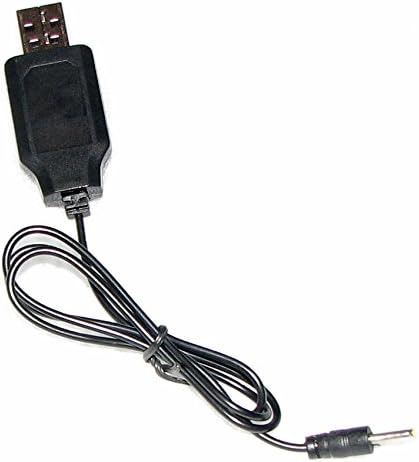 Miniatura 3 de 2 unids 4.2 V 400 mA cargador USB 0.098x0.020 in enchufe con lámpara de carga para 1S 3.7 V Lipo batería RC