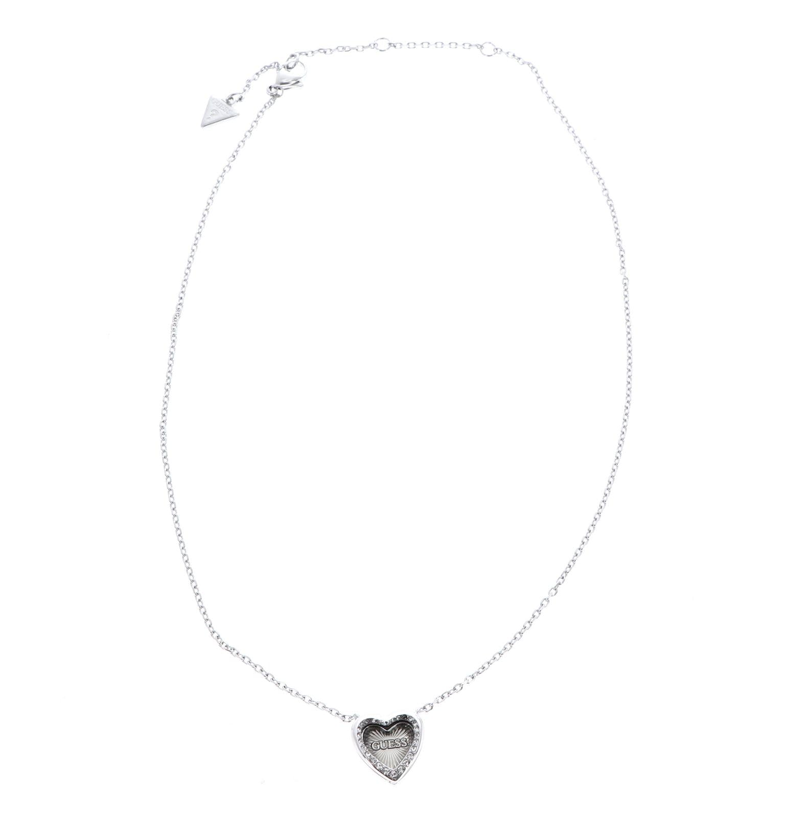 GUESS Colar, Aço, silver, Hearts, silver, Hearts