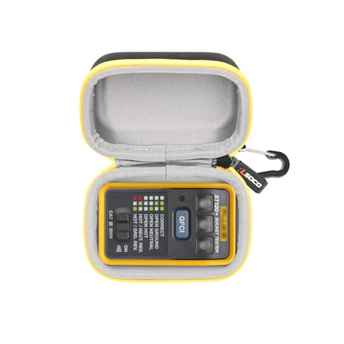 Étui pour Fluke testeur de prise GFCI ST120 ST240+ boîte rangement rigide