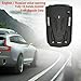KF Premium Red Car Radar 16 Band V7 GPS Speed Safe Detector - Stay Informed on The Road w Advanced 360° Laser Detection Voice Alerts and GPS Accuracy Comprehensive Road Safety Awareness