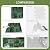 10 Sheets Upgraded Thicker Design Subway Tile Peel and Stick Backsplash,12”×12”Self Adhesive Wall Tiles Stick on Back Splash for Kitchen,Bathroom,Camper(Forest Green)