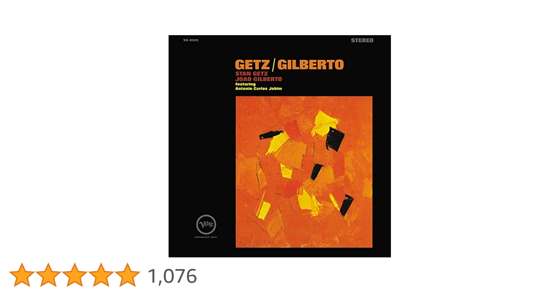 アナログプロダクション Getz Gilberto 45回転 2枚組 超高音質 歴史的名盤ゲッツ/ジルベルトが、高音質アナログ