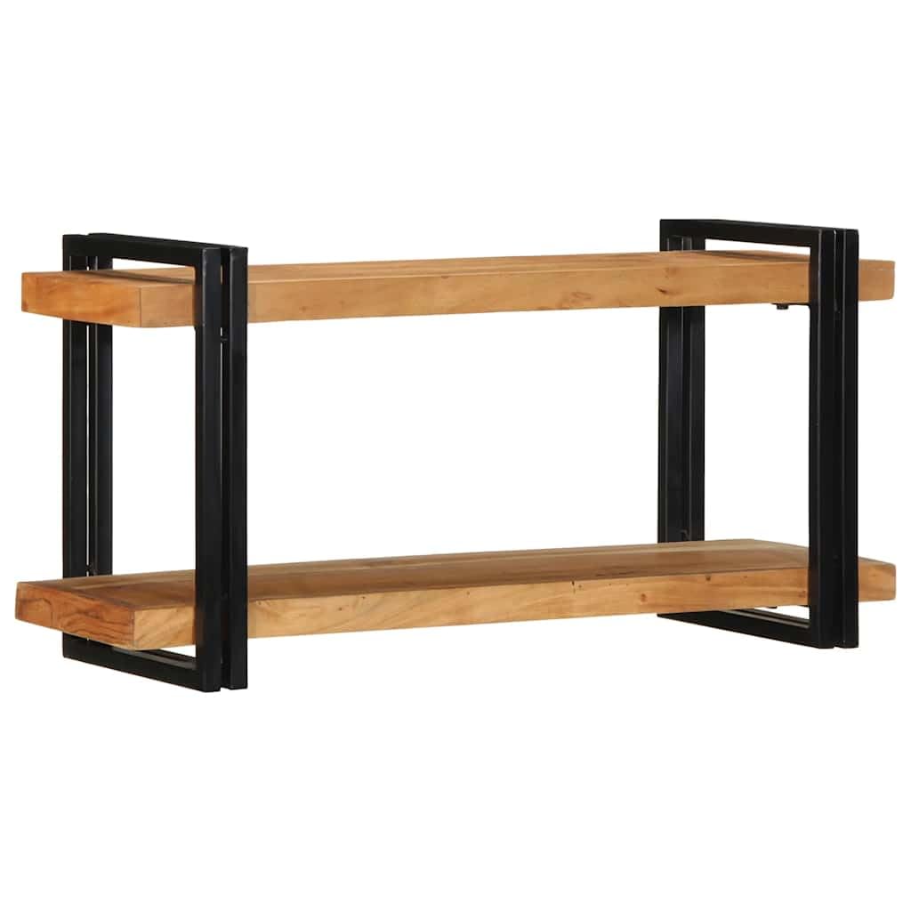 Hothingwell - Estantería de pared (90 x 33 x 45 cm), madera maciza de