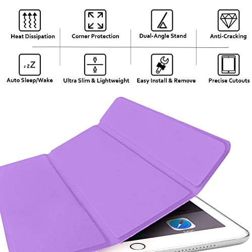 Image of DuraSafe iPad Pro 12.9 inch 4th Gen 2020 Cover A2229 MY2H2HN /A MY2J2HN /A A2069 MXAT2HN /A MXAV2HN /A MXAU2HN /A MXAW2HN /A A2233 MY3K2HN /A MY3J2HN /A MXFY2HN /A MXG12HN /A MXFX2HN /A MXG02HN /A - Purple