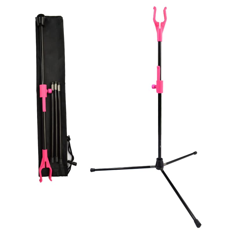 Yls Archery Bow Stand Recurve Bow Compound Bow Stand Rack Holder Legs 18.9" Height