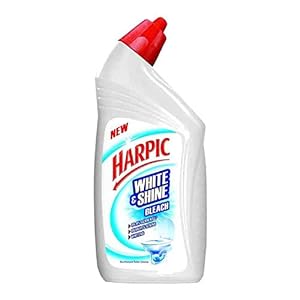 Harpic White and Shine Disinfectant Toilet Cleaner Bleach – 500 ml | India’s # 1 Toilet Cleaner