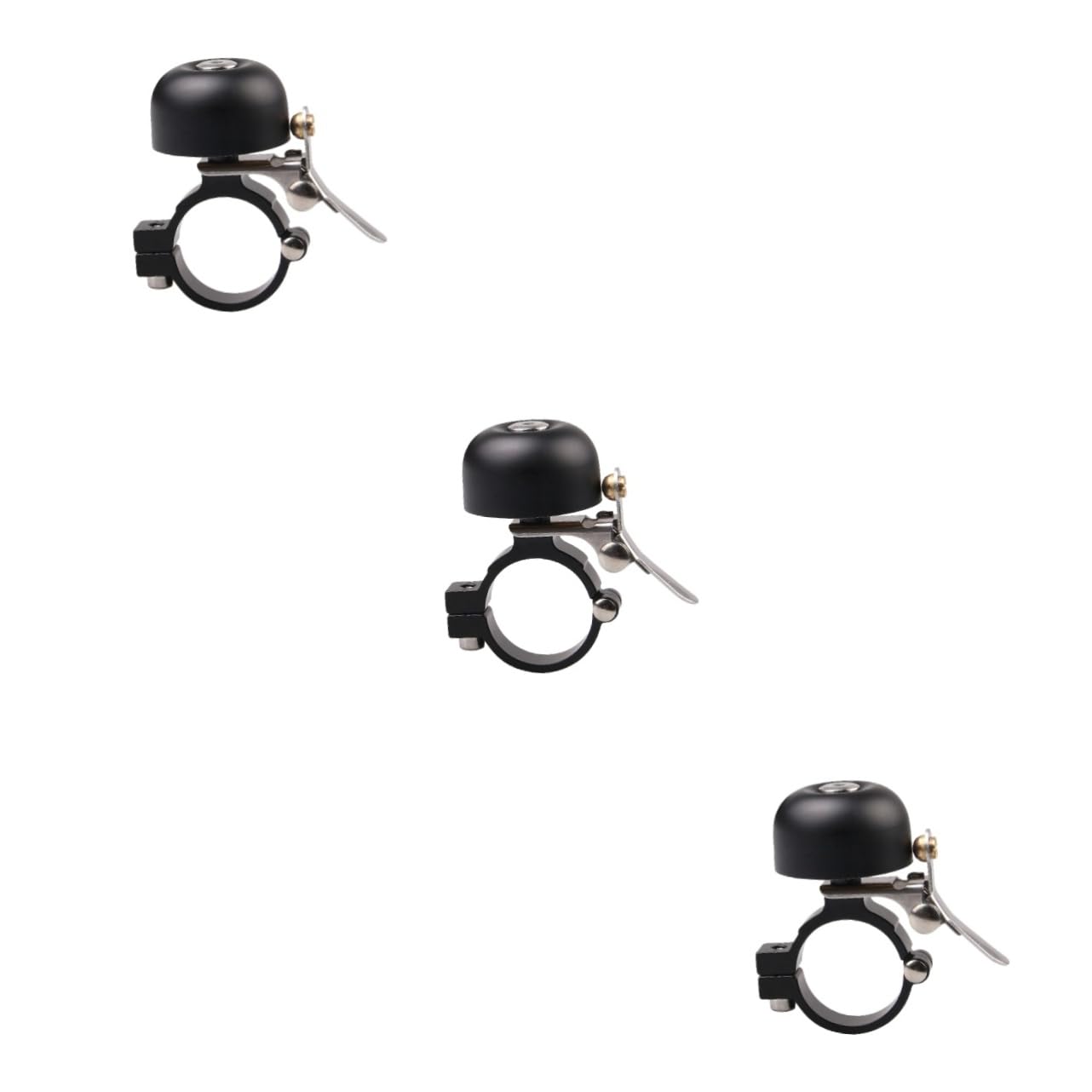 3 STK Retro fahrradklingel Fahrrad Hupe fahrradklingelhorn Fahrrad-zubehör fahrradhorn Bike Gadgets Fahrradsicherheit Bike Horn altmodisch Trompete Fahrradschloss Ring Kind Lenker