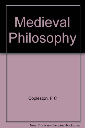 Medieval philosophy (Harper torchbooks) B0007DNI22 Book Cover