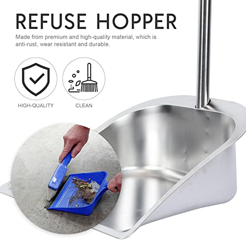 Recogedor de basura de acero inoxidable para limpieza del hogar 4