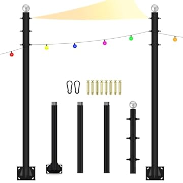 shade sail free standing