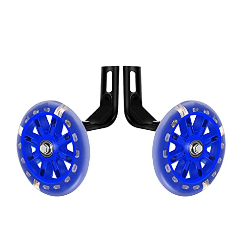 Ruedas de entrenamiento para bicicleta de 16 pulgadas color azul marca DubMag