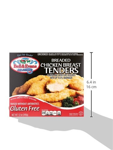 Bell & Evans, Gluten Free Breaded Chicken Tender (Raised without Antibiotics), 12 oz (Frozen)