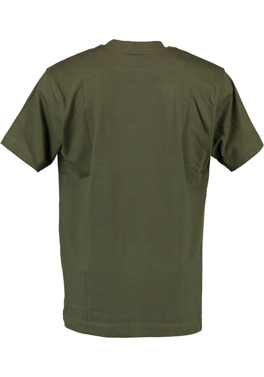 OS Trachten Herren T-Shirt Kurzarm Jagdshirt mit Rundhalsausschnitt Najio