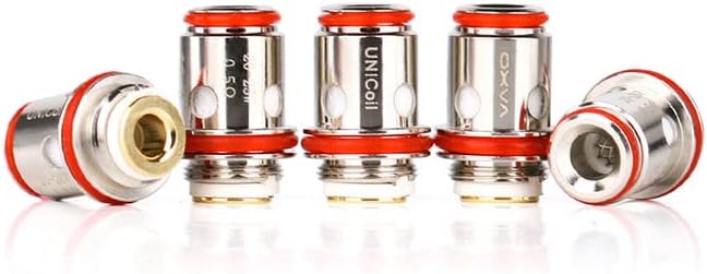 UniCoil Coils for Oxva - 5 Pack and Super Flavour Some Vapor Production with Extended Coil, TVDC, 2ml Cartridge No Nicotine (0.2 Ohm)