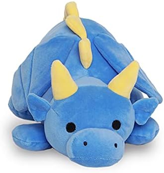 blue stuffed dragon