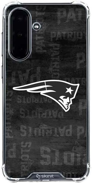 Skinit Clear Phone Case Compatible with Galaxy A36 5G - Officially Licensed NFL New England Patriots Double Vision Design