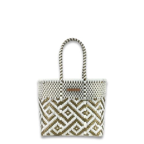 Image of MARIA VICTORIA X-Small Mexican Tote - Waterproof Woven Beach Purse