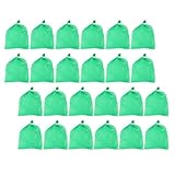 Angoily Bolsas Protectoras para Uvas 50 Unidades 20X30 CM Color Verde Tela No Tejida Transpirable para Cultivo y Protección contra Insectos y Aves