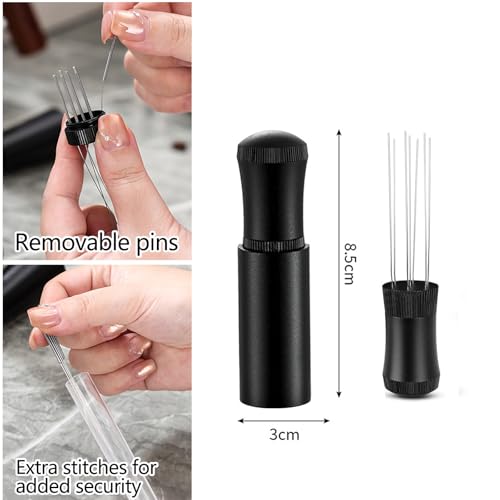 Kit barista 58mm accessoires expresso avec tamper et outil WDT - 8