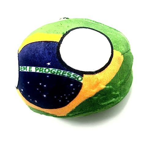 10cm Countryballs Country Ball Cute Brazil South America Flag Cuddly Meme Ball Toy Gift
