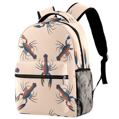 Sac à dos d'école multicolore de 40cm pour voyage et loisirs ado