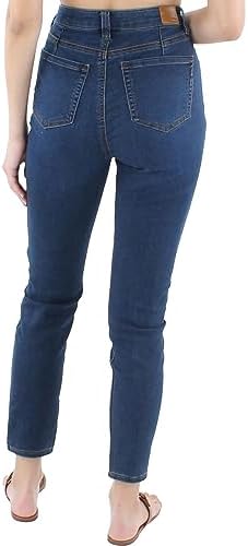 dollhouse Womens Juniors Distressed High Rise Skinny Jeans