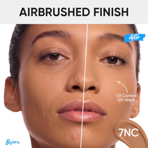 Image of SKINTIFIC Velvet Matte Cushion Foundation Blue #7NC Neutral Caramel