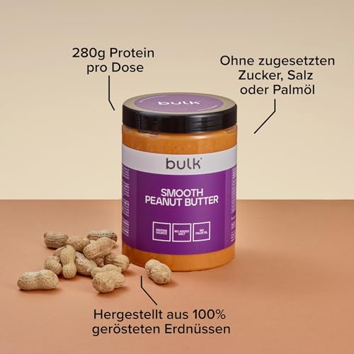 Bulk Erdnussbutter, Cremig, 1 kg, Verpackung Kann Variieren 5