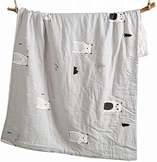 UOMNY Toddler Baby Blanket - Soft Cot Comforter Crib Baby Quilts for Boys