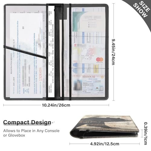 Organizador Auto Piel PU Compacto miniatura 3