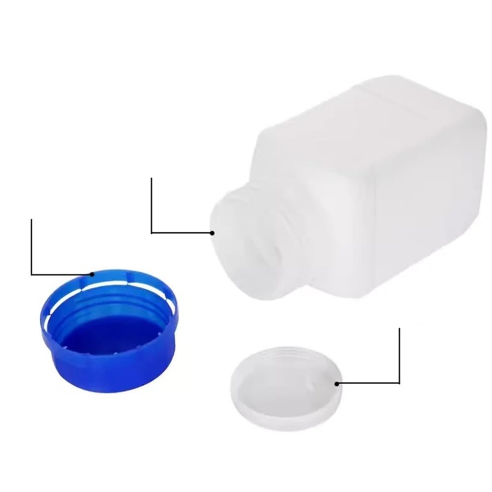 Botella de plástico cuadrada boca pequeña sellada y engrosada, vacía, for muestra 500/1000 ml Equipamiento de laboratorio