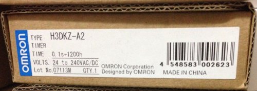 Omron H3DKZ-A2 AC/DC24-240 ON Delay Timer DPDT Relay Output