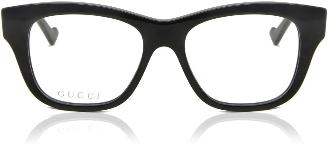 Gucci GG0999O 001 Transparent Black Cat-Eye Women's Sunglasses