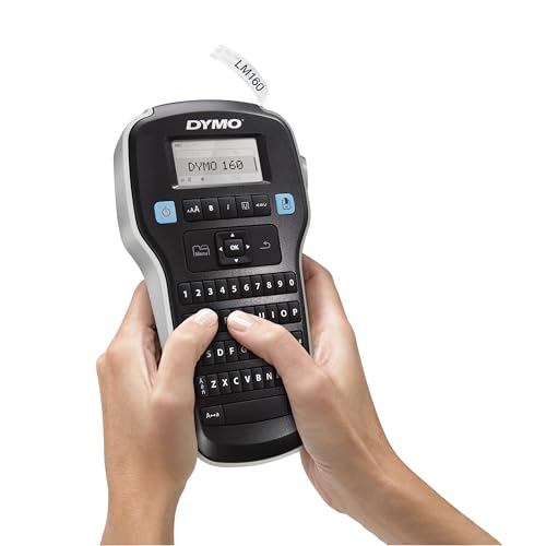 DYMO LabelManager 160 Portable Label Maker, Easy-to-Use, One-Touch Smart Keys, QWERTY Keyboard, Large Display Label Printer for Home & Office Organization image 2