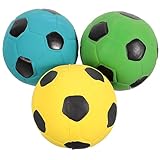 Vaguelly 3 Piezas De Pelota De Juguete De Fútbol ​​Juego para Niños Hinchables Juguete para Niños Pelota Divertida De Juguete Juguete De Fútbol con Sonido para Niños Juego De