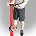 RiToEasysports Forearm Strength Training Roller, Lightweight Iron EVA Adjustable Forearm Strength Resistantly Training Wrist Roller for Home Gym