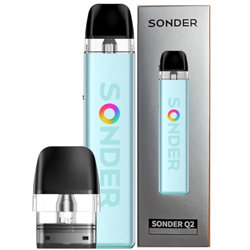 Geekvape Sonder Q2 Vape Kit (Misty Blue) Compatible with Geekvape Vape Pods