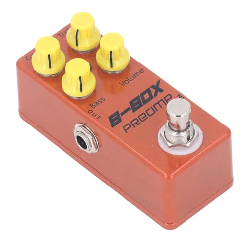 AOWINHIT B Pedal de Preamplificador B Box Efecto único con Función de Sobremarcha Accesorios de...