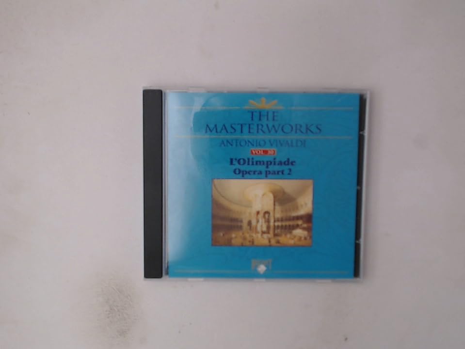 L'olimpiade Opera Part 2 Vol. 30 [Audio CD] VIVALDI,ANTONIO