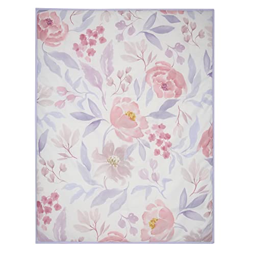 Bedtime Originals Lavender Floral 3-Piece Baby Crib Bedding Set - Pink/Purple #TOP2